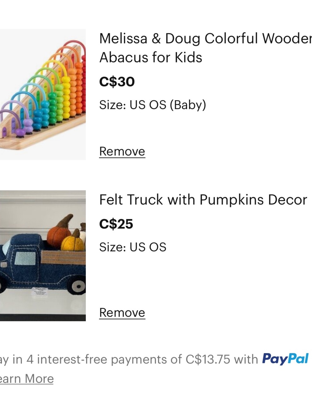Bundle Offer Melissa & Doug Wooden Abacus Toy and Truck